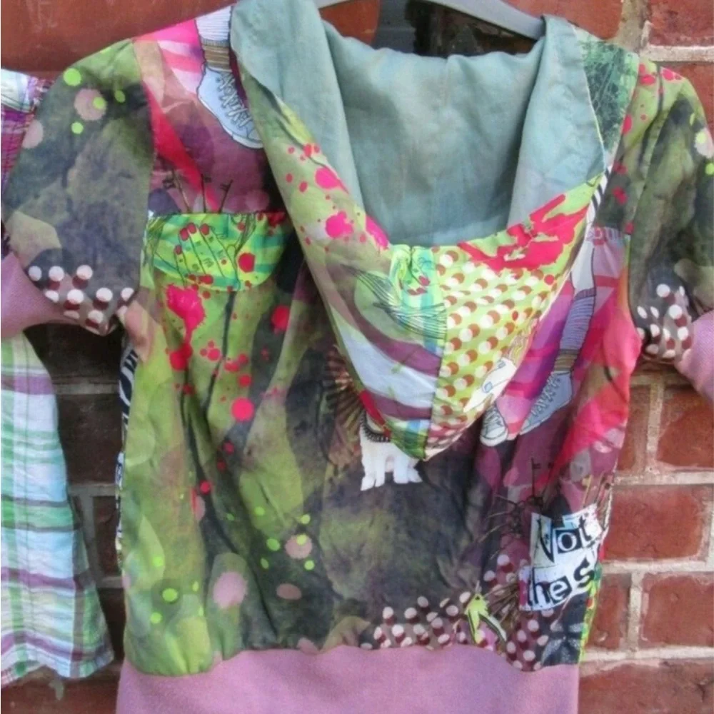 Desigual Multicolor Graphic Jacket
